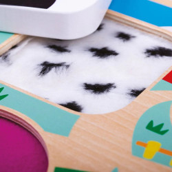 Puzzle Dotknij i Poczuj Farma – Rozwój sensoryczny dzieci