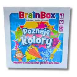 BrainBox Poznaję kolory - gra edukacyjna dla dzieci 4+