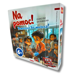 Edukacyjna gra planszowa Na pomoc – Pierwsza pomoc i wypadki