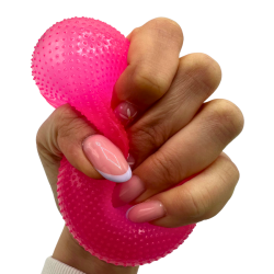 neonowy, cukrowy gniotek z delikatnymi wypustkami – sensoryczna zabawa 6,5 cm