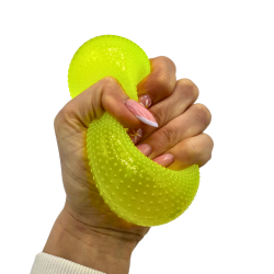 neonowy, cukrowy gniotek z delikatnymi wypustkami – sensoryczna zabawa 6,5 cm