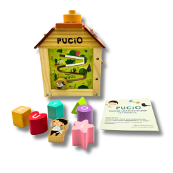 Pucio. Sorter logopedyczny - rozwój mowy i sensoryka