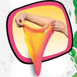 Dwukolorowy slime Jiggly Neo Duo – masa sensoryczna 430 g