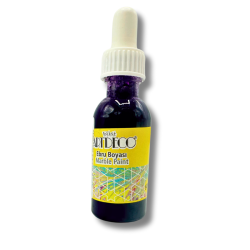 Farba Marbling Ebru 30ml fioletowy | Profesjonalna farba na bazie wody do techniki Marbling i Ebru