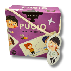 Puzzle Pucio Przeciwieństwa – Nauka i Zabawa dla Dzieci 2+