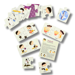 Puzzle Pucio Przeciwieństwa – Nauka i Zabawa dla Dzieci 2+