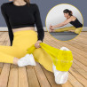 Taśma rehabilitacyjna żółta 30 m | Bardzo lekki opór 1-2 kg
