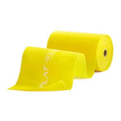 Taśma rehabilitacyjna żółta 30 m | Bardzo lekki opór 1-2 kg