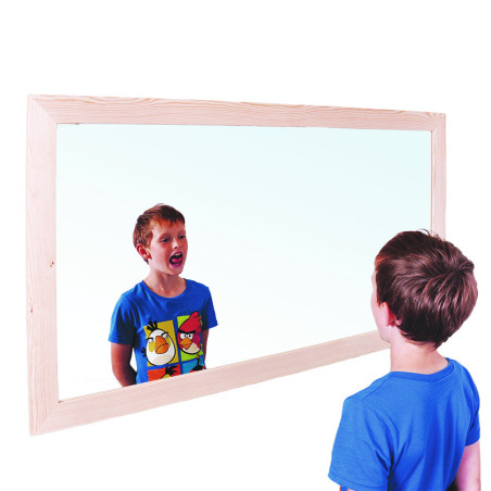 Lustro logopedyczne ścienne 120x60 cm do terapii SI Lustro logopedyczne ścienne 120x60 cm do terapii SI