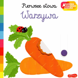 Warzywa – książeczka z ruchomymi elementami dla dzieci