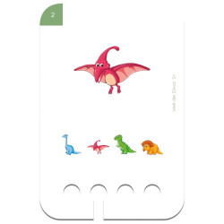 Rozpoznawanie Dinozaurów – Edukacyjne Karty WiemTo 2+
