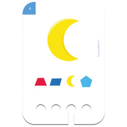 Karty WiemTo: Rozpoznawanie Kształtów dla dzieci 2+