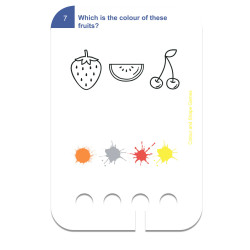 Karty edukacyjne Kolory i Kształty WiemTo 3+