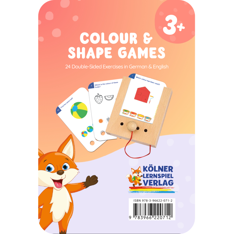 Karty edukacyjne Kolory i Kształty WiemTo 3+