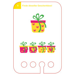 Znajdź Taki Sam Obrazek – Karty edukacyjne 3+