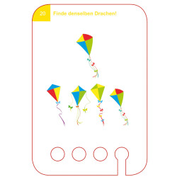 Znajdź Taki Sam Obrazek – Karty edukacyjne 3+