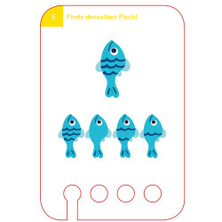 Znajdź Taki Sam Obrazek – Karty edukacyjne 3+