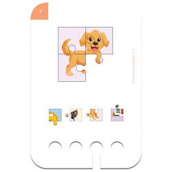 Puzzle Dopasuj Element – Nauka przez zabawę dla 2-3 latków