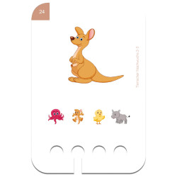 Karty edukacyjne Zwierzęta i ich dzieci | Dla 2-3 latka