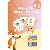 Karty edukacyjne Zwierzęta i ich dzieci | Dla 2-3 latka