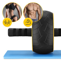 Szerokie kółko AB Wheel XL – trening i rehabilitacja w domu
