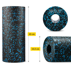 Wałek do masażu EPP 45 cm – twardy roller do rehabilitacji