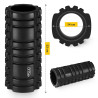 Wałek do masażu z wypustkami EVA 33 cm – twardy roller