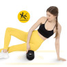 Wałek do masażu z wypustkami EVA 33 cm – twardy roller