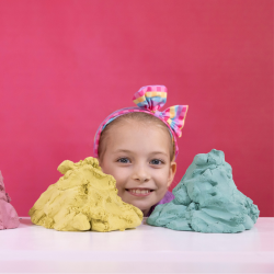 Puszysty piasek Fluffy Sand – zabawa sensoryczna 2 x 70 g