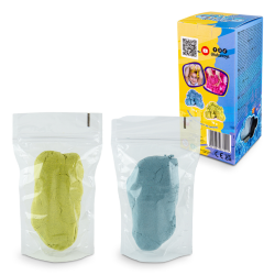 Puszysty piasek Fluffy Sand – zabawa sensoryczna 2 x 70 g