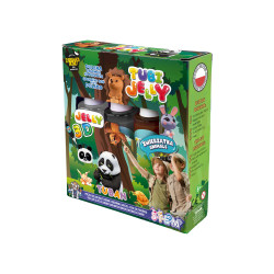 Tubi Jelly Zwierzątka – kreatywny zestaw 3D z żelem