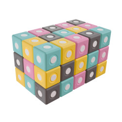 Magnetyczne klocki piankowe TUKI® SMART 50