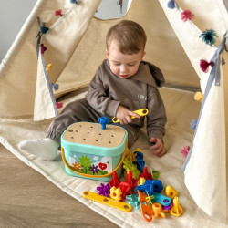 BOX Montessori 12w1 – zabawka edukacyjna SI