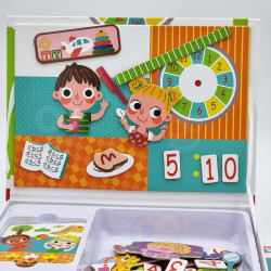 Magnetyczne Puzzle Drewniane TOOKY TOY – Kreatywna Nauka
