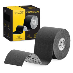 Taśma kinezjologiczna czarna 5 cm x 5 m – do tapingu