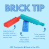 Brick Tip – Końcówka masująca i gryzak do Z-Vibe