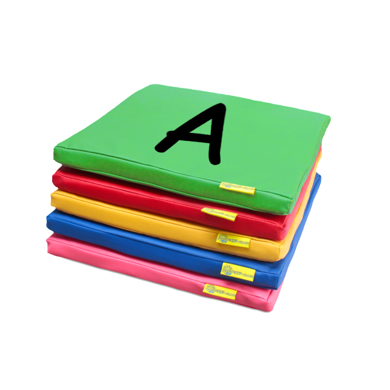 Poduszki edukacyjne ALFABET A-Z – zestaw 26 szt. KODURA