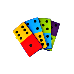Zestaw Mega Domino 21 szt. - Poduszki do SI i zabawy