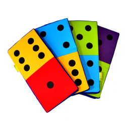 Zestaw Mega Domino 21 szt. - Poduszki do SI i zabawy