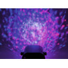 Lampa LED RGB z efektem wody i pilotem IR - 5W