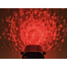 Lampa LED RGB z efektem wody i pilotem IR - 5W