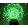 Lampa LED RGB z efektem wody i pilotem IR - 5W