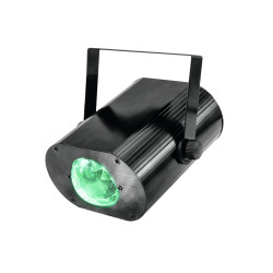 Lampa LED RGB z efektem wody i pilotem IR - 5W
