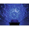 Lampa LED RGB z efektem wody i pilotem IR - 5W