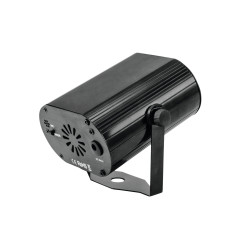 Lampa LED RGB z efektem wody i pilotem IR - 5W