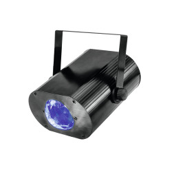Lampa LED RGB z efektem wody i pilotem IR - 5W