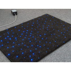Dywan światłowodowy SNOEZELEN 80x120 cm z pilotem RF