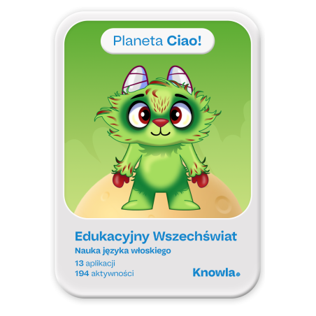 Zestaw Planeta Ciao! – Nauka włoskiego przez zabawę