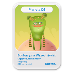 Planeta Dż – Interaktywna terapia mowy dla dzieci 3–9 lat