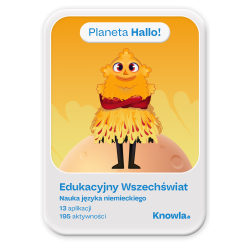 Planeta Hallo! Nauka niemieckiego przez zabawę – 3–9 lat